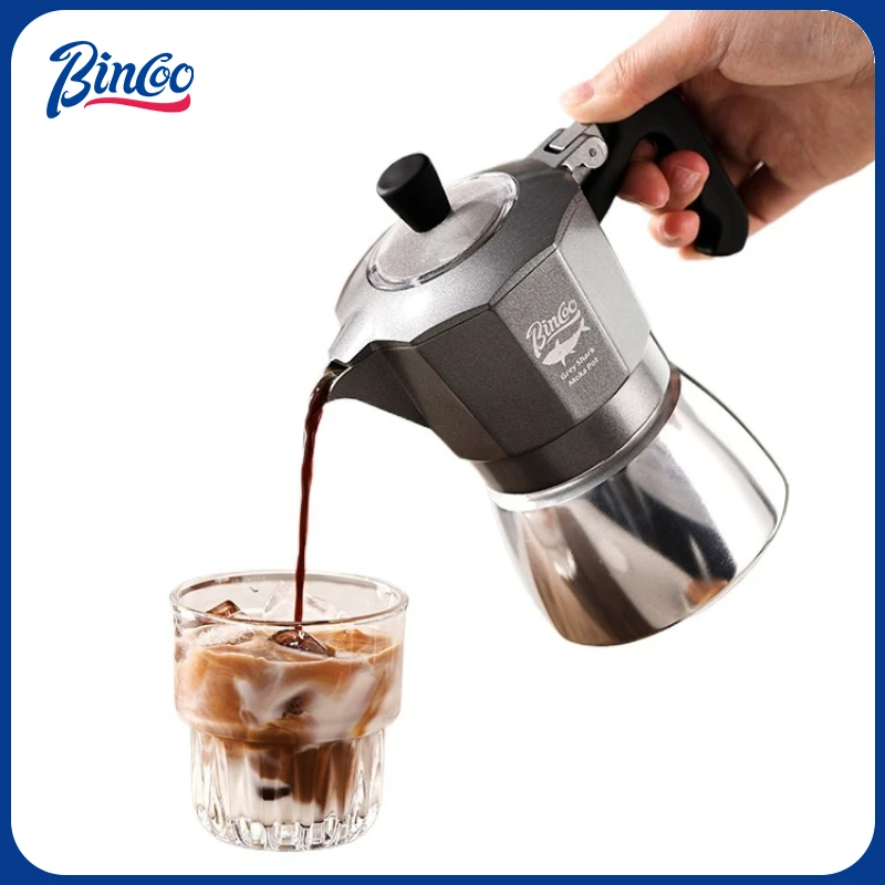 Coffee Tea Chocolate - Cafetière Moka Bincoo à double valve
