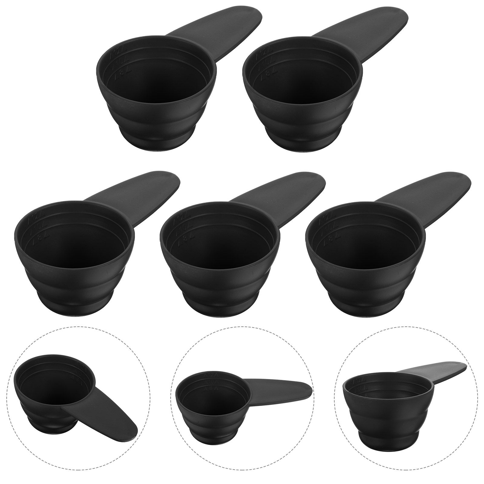 Coffee Tea Spices - Lot de 5 cuillères doseuses à