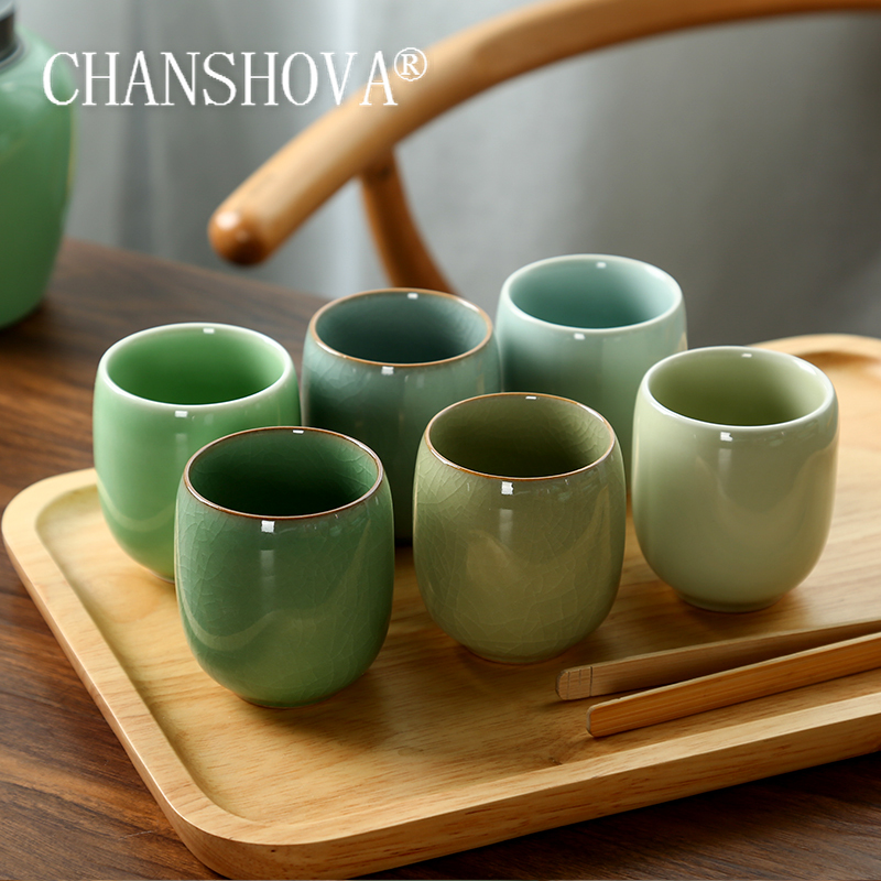 Coffee Tea In Chinese - CHANSHOVA-Ensemble de tasses à thé en