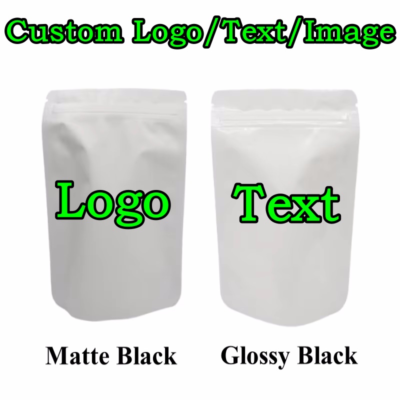 Coffee Tea In Chinese - 100 Sachets Doypack en Aluminium Blanc