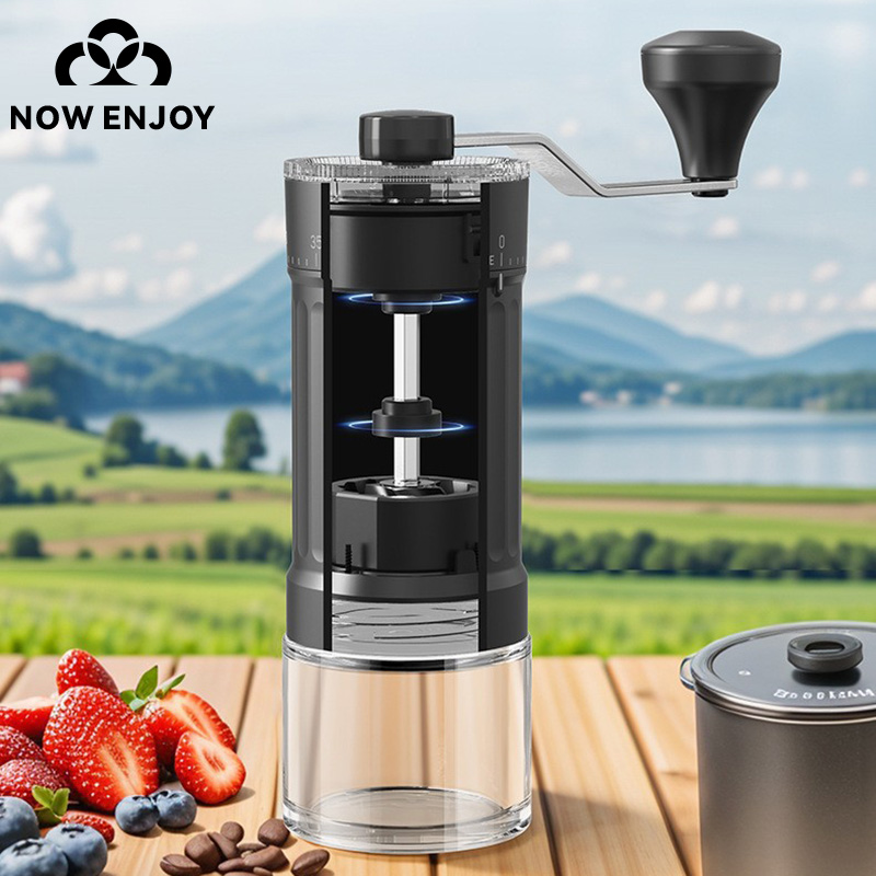 Moulin à café manuel NOW ENJOY - Burr Hand Grinder avis et prix
