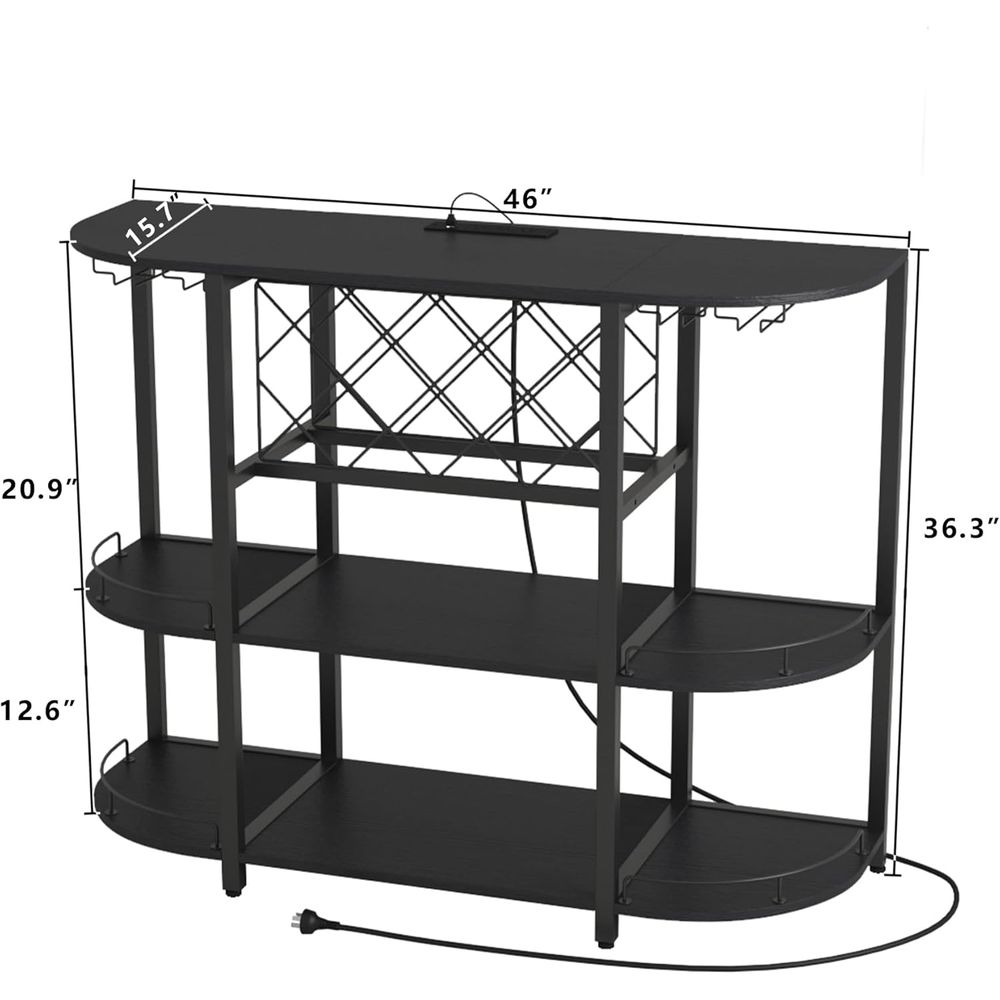 Table basse noire à 3 niveaux  - Coffee & Tea Phúc Long avis et prix