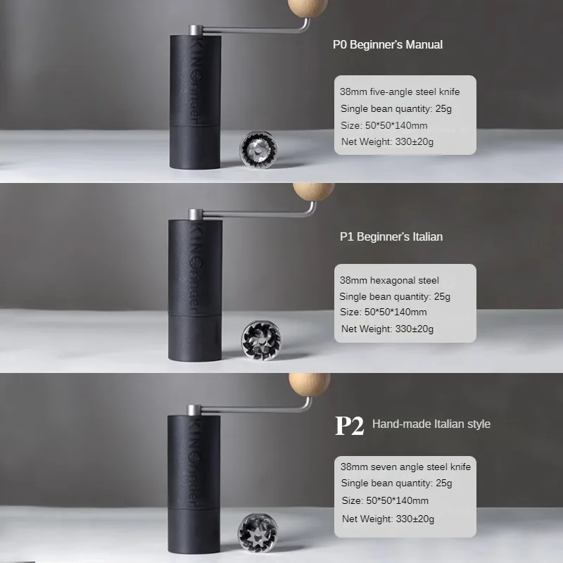 Kingrinder P1 P2 moulin à café - Burr Hand Grinder avis et prix