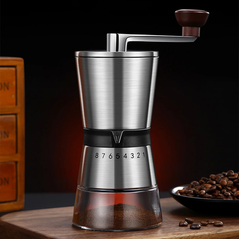 Moulin à café manuel réglable  - Burr Hand Grinder avis et prix