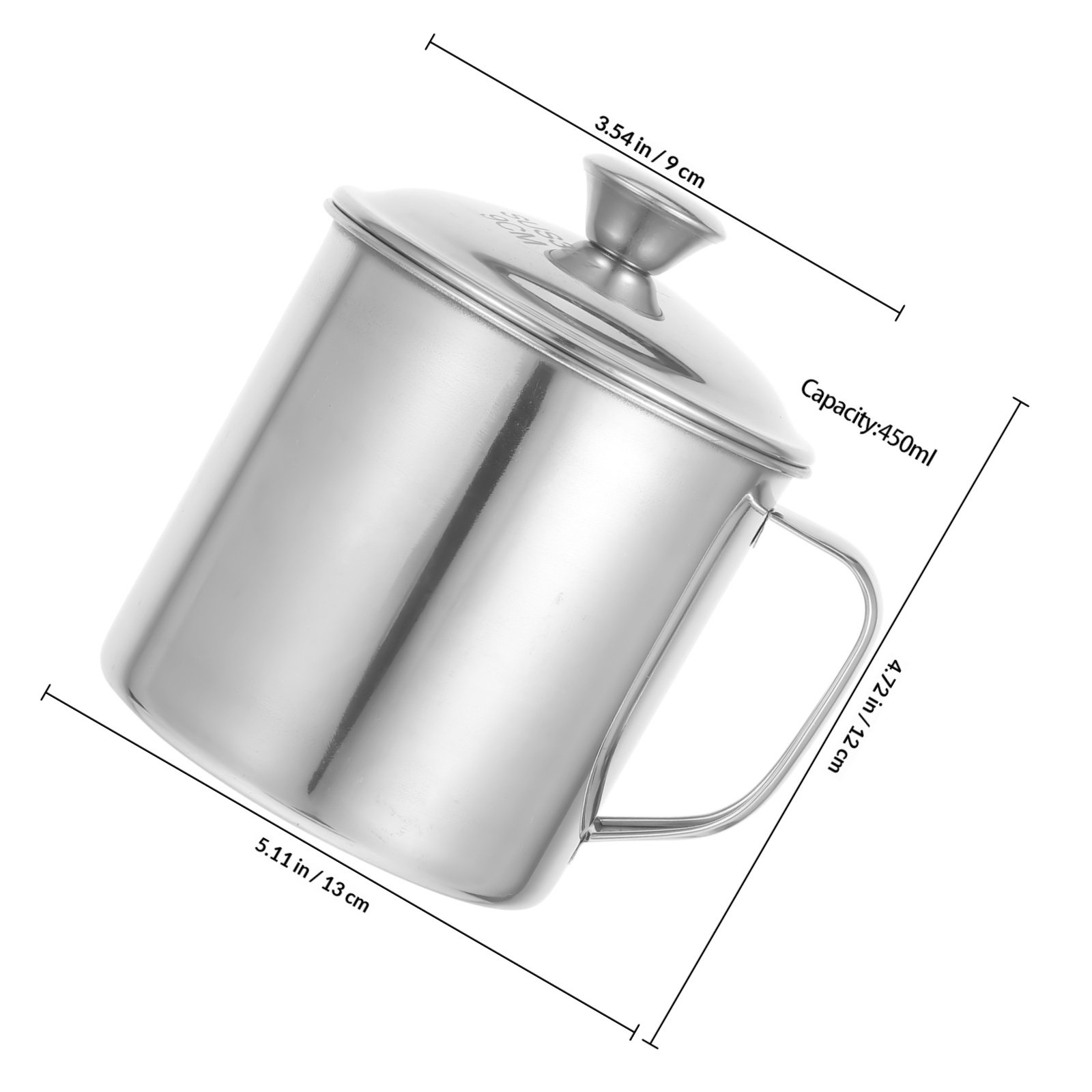 Tasse en acier inoxydable à do - Coffee Tea & Espresso Appliances avis et prix