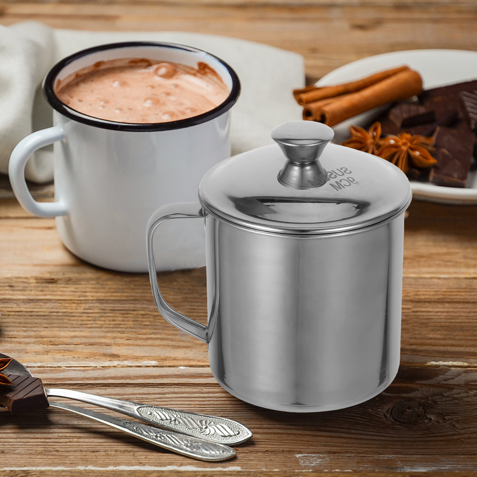 Tasse en acier inoxydable à do - Coffee Tea & Espresso Appliances avis et prix