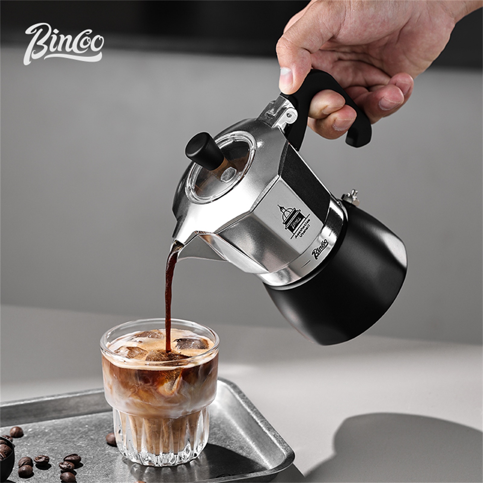BINCOO Pot Moka à Double Valve - Coffee Tea Chocolate avis et prix