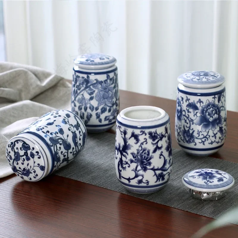 Caddie à thé en porcelaine ble - Coffee Tea In Chinese avis et prix