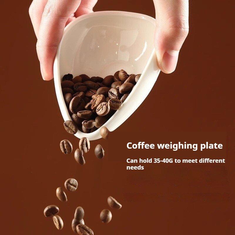 Plateau doseur en céramique po - Coffee Tea And Bean Leaf avis et prix