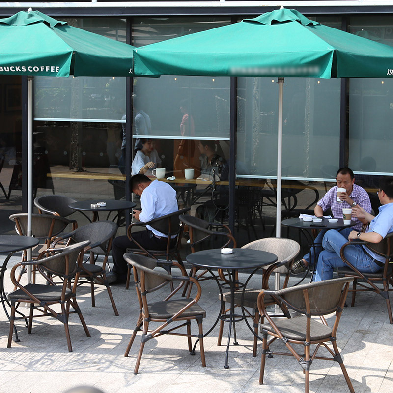 Jardin extérieur rotin cour ta - Coffee Tea For Garden avis et prix