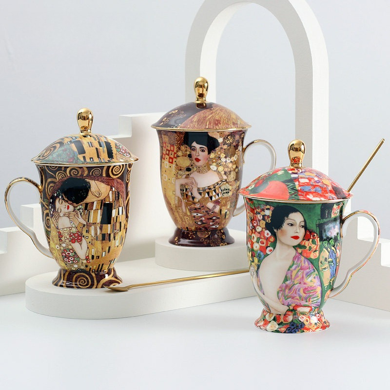 Mug en céramique européen avec - Coffee Tea Chocolate avis et prix