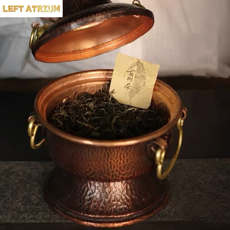 Vase multifonctionnel en cuivr - Coffee Tea And Bean Leaf avis et prix