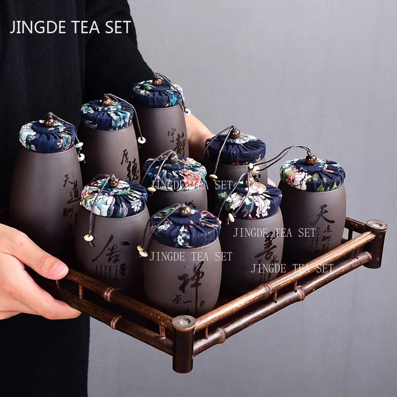 Petit pot à thé en sable viole - Coffee Tea In Chinese avis et prix