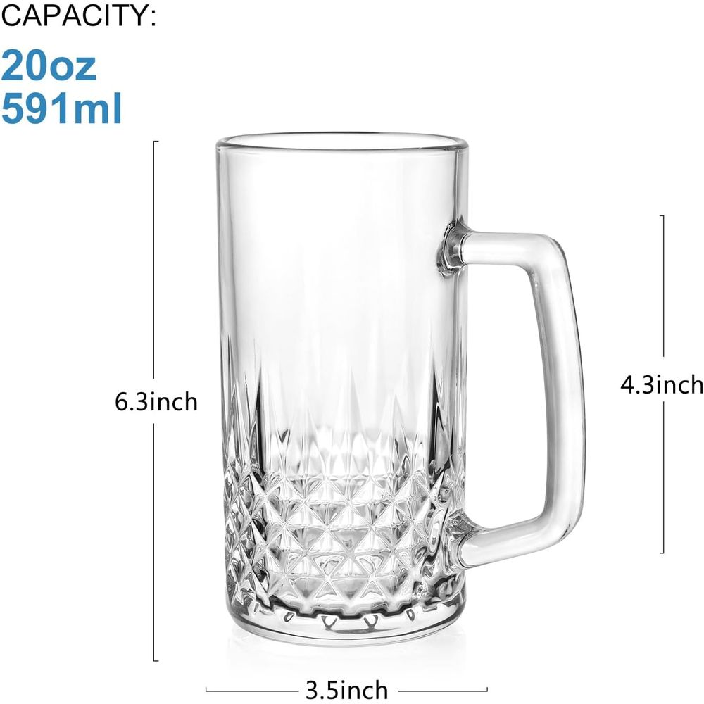Ensemble de 4 tasses en verre  - Coffee Tea Friends avis et prix