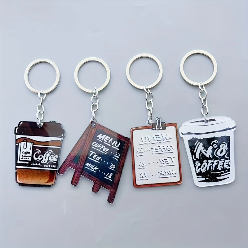 8 porte-clés en acrylique en f - Coffee & Tea Phúc Long avis et prix